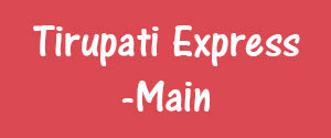 Tirupati Express, Main, Hindi