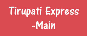 Advertising in Tirupati Express, Main, Hindi Newspaper