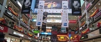 Advertising in Mall - Ambience Mall , Delhi