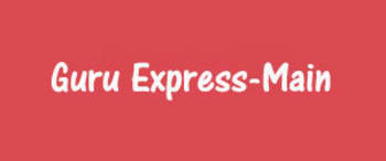 Advertising in Guru Express, Main, Hindi Newspaper