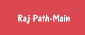Raj Path, Main, Hindi