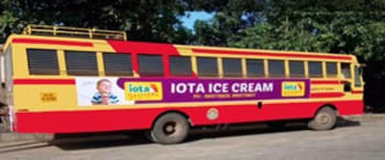 Advertising in Non AC Bus Kerala
