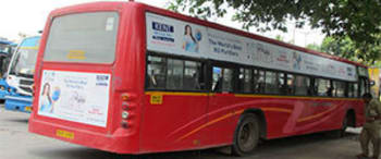 Advertising in Non AC Bus Chandigarh