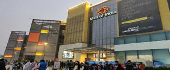 Advertising in DLF Mall of India, Noida