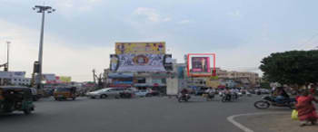 Advertising on Hoarding in Benz Circle  14529
