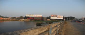 Advertising on Hoarding in Santragachi 15152