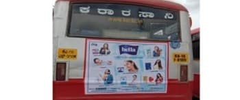 Advertising in Non AC Bus Mysore