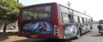Advertising in Non AC Bus - Bhopal