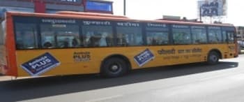 Advertising in AC Bus Raipur