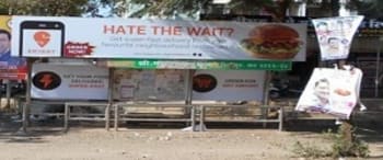 Advertising on Bus Shelter in Wadgaon Sheri
