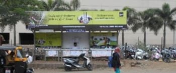 Advertising on Bus Shelter in Viman Nagar