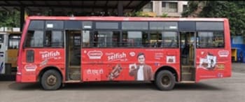 Advertising in Non AC Bus Thane