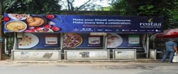 Advertising on Bus Shelter in Gamdevi 17264