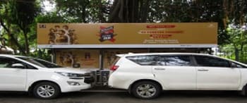 Advertising on Bus Shelter in Malabar Hill