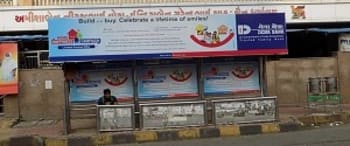 Advertising on Bus Shelter in Kandivali West  17302