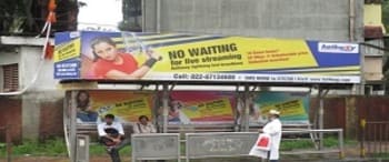 Advertising on Bus Shelter in Chembur  21968