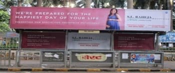 Advertising on Bus Shelter in Kandivali East  22052