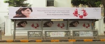 Advertising on Bus Shelter in Kandivali East  22053