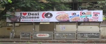 Advertising on Bus Shelter in Andheri West  22073