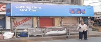 Advertising on Bus Shelter in Dadar  22083