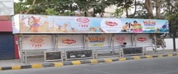 Advertising on Bus Shelter in Dadar  22102