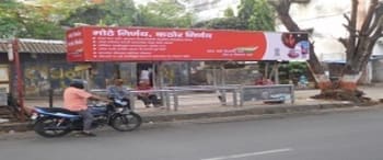 Advertising on Bus Shelter in Mahim  22114