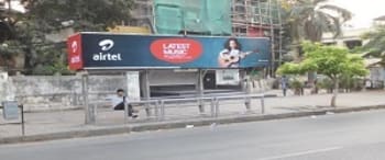 Advertising on Bus Shelter in Mahim  22121