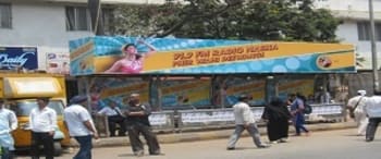 Advertising on Bus Shelter in Kurla  22130