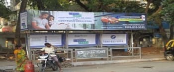 Advertising on Bus Shelter in Santacruz East  22133