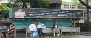 Advertising on Bus Shelter in Santacruz East  22141