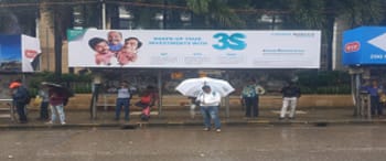 Advertising on Bus Shelter in Kurla  22156