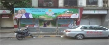Advertising on Bus Shelter in Ghatkopar East  22189