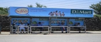 Advertising on Bus Shelter in Govandi East  22195