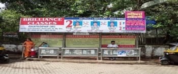 Advertising on Bus Shelter in Ghatkopar West  22209