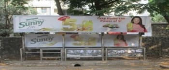 Advertising on Bus Shelter in Vikhroli West  22217