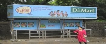 Advertising on Bus Shelter in Bhandup West  22231