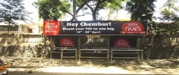 Advertising on Bus Shelter in Chembur  22325