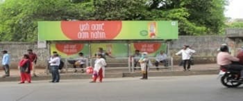 Advertising on Bus Shelter in Bandra East  22348