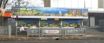 Advertising on Bus Shelter in Kurla  22350