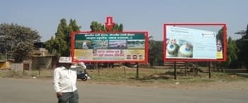 Advertising on Hoarding in Ramwadi 22578