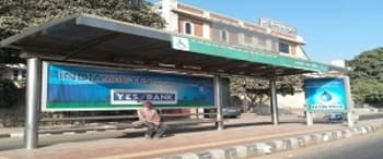 Advertising on Bus Shelter in Lajpat Nagar 23388