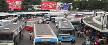 Advertising in Bus Stand - Shivajinagar, Bangalore