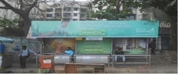 Advertising on Bus Shelter in Andheri West