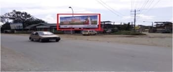 Advertising on Hoarding in Imphal  23595