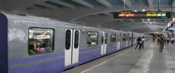 Advertising in Metro Station - Kolkata