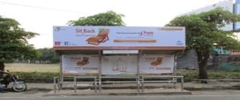 Advertising on Bus Shelter in Aundh  24499