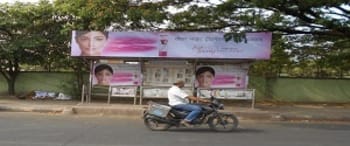 Advertising on Bus Shelter in Pashan  24505