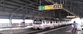 Advertising in Metro-station-Mansarovar, Jaipur