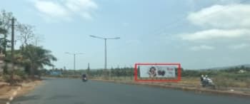 Advertising on Hoarding in Borim 25158