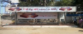 Advertising on Bus Shelter in Chennai 25343